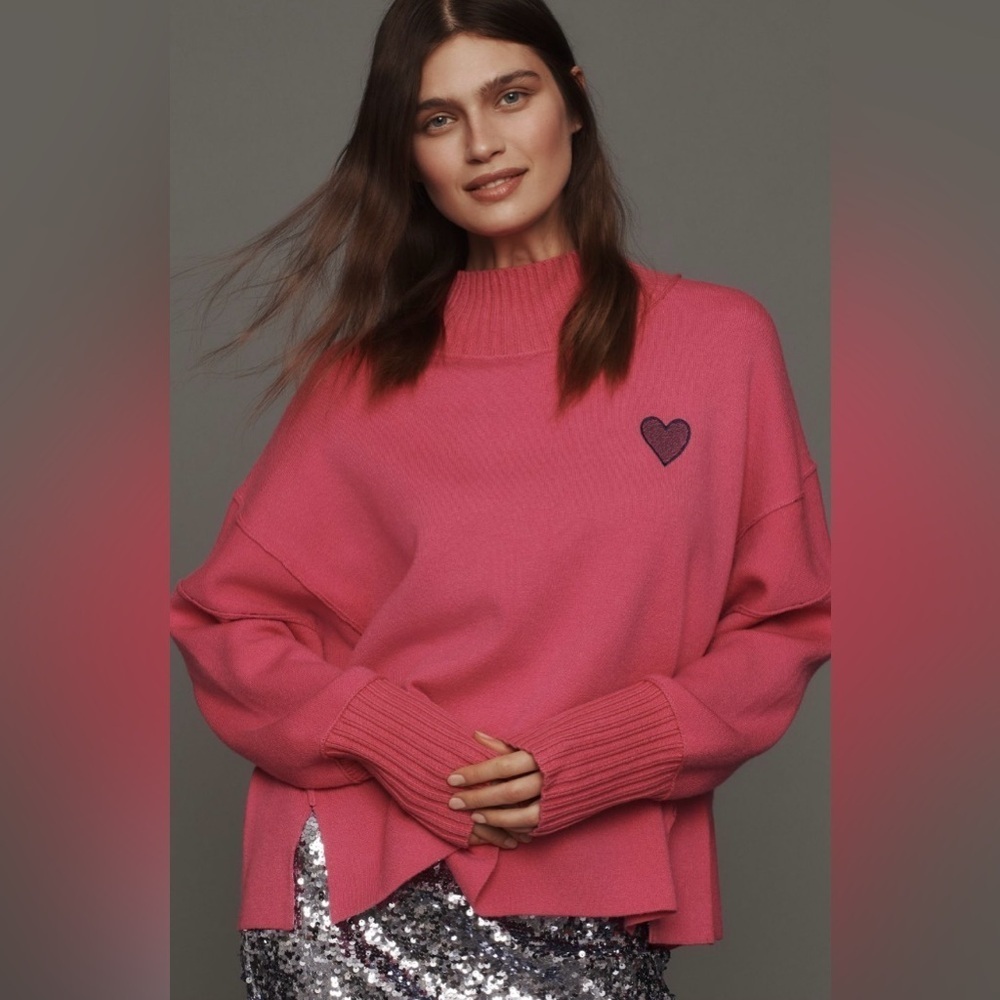 Anthropologie The Logan Turtleneck Sweater Size XS NWT
